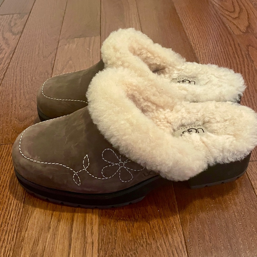 Ugg Leather Clogs - image 2